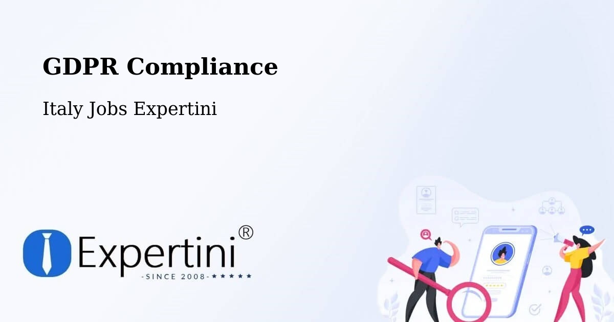 EU GDPR Compliance Statement – Roncone - Italy Jobs Expertini