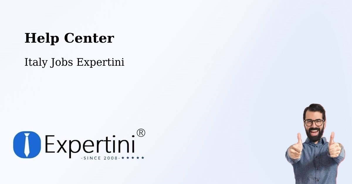 Help Center – Roncone - Italy Jobs Expertini