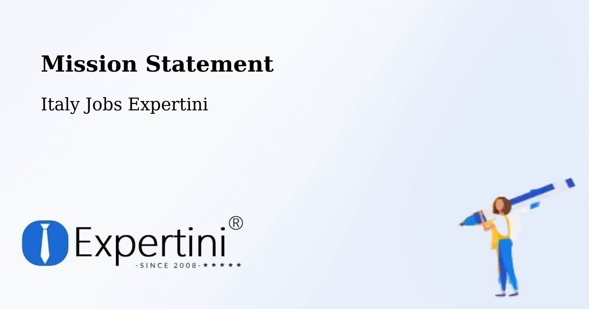 Corporate Mission – Roncone - Italy Jobs Expertini