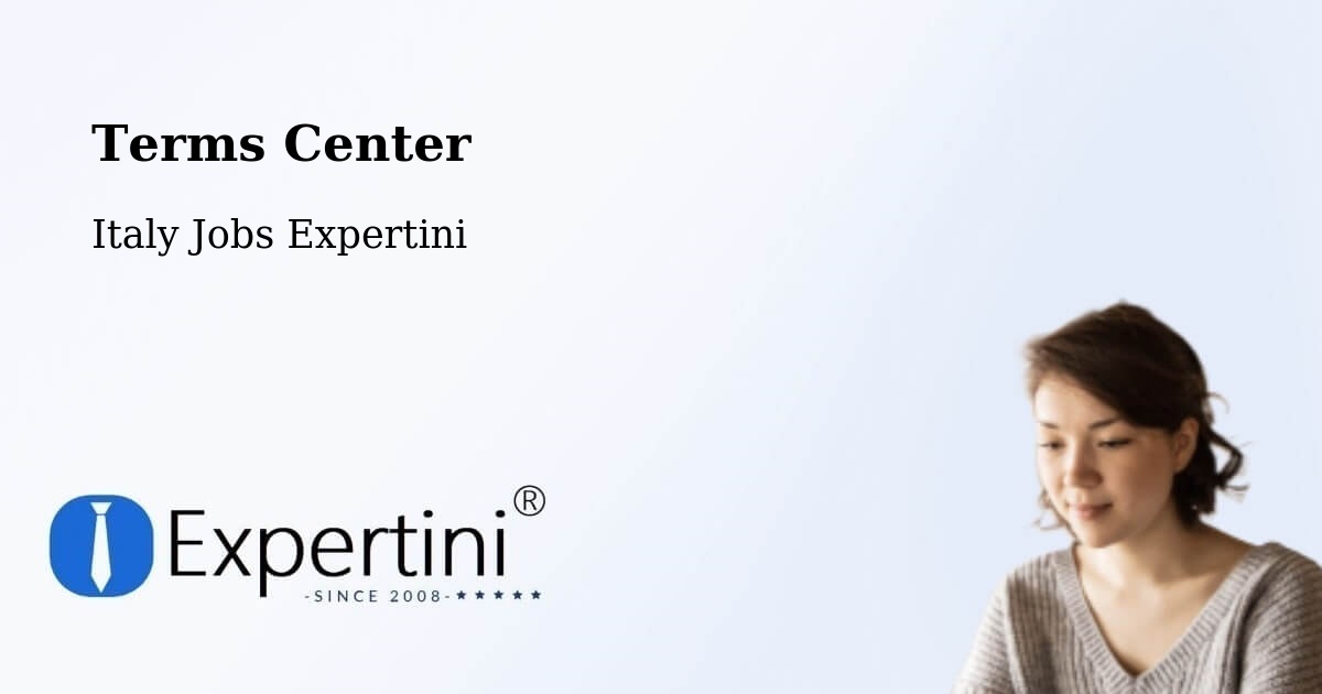 Terms of Service – Roncone - Italy Jobs Expertini